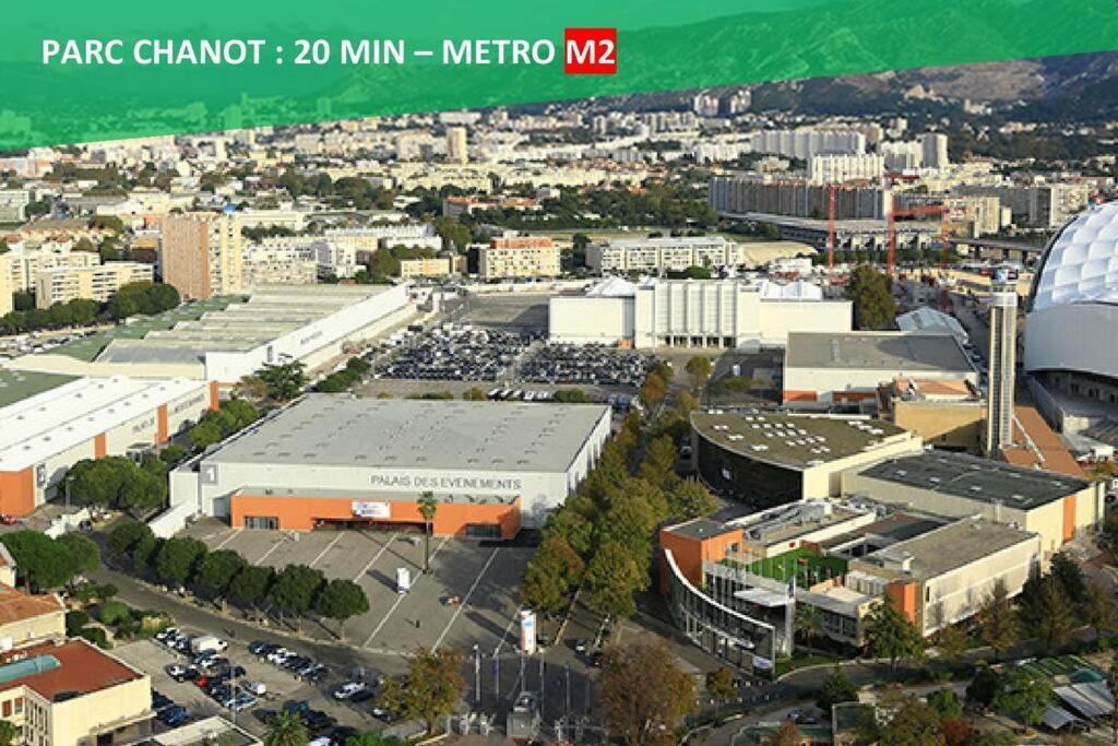 Climatise Gare Stcharles 4 Chambres Grand Balcon / Experience-Immo Marseille Exterior photo