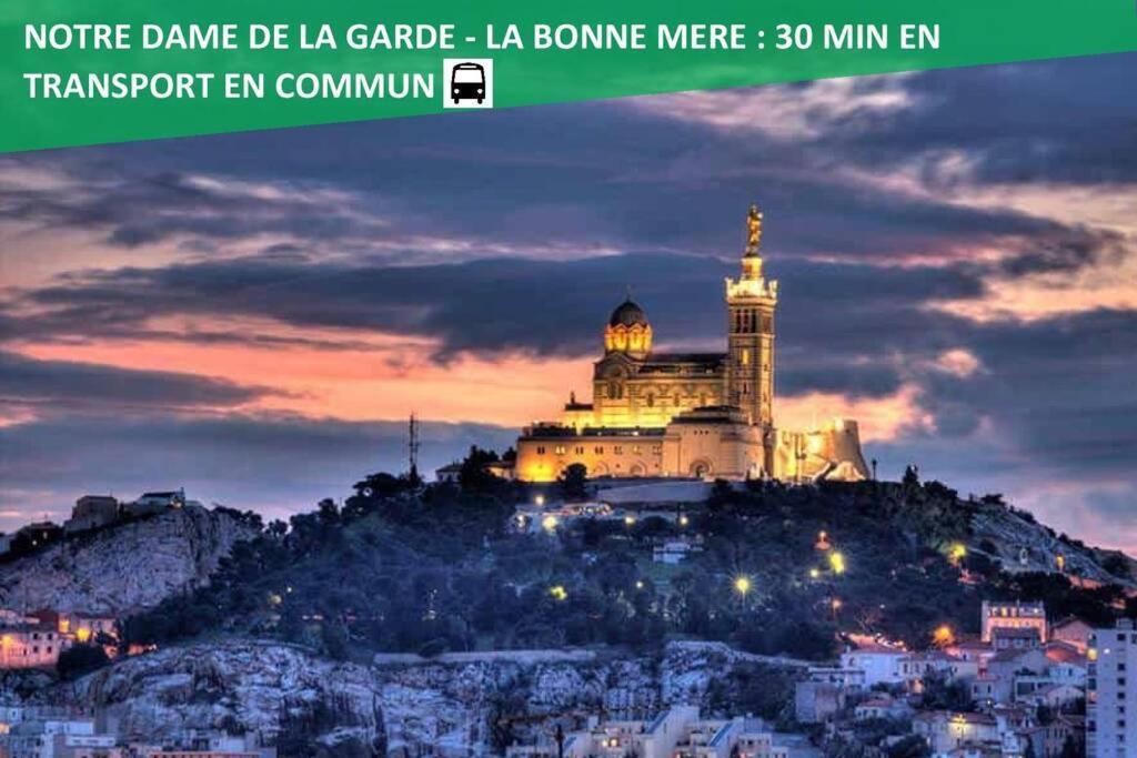 Climatise Gare Stcharles 4 Chambres Grand Balcon / Experience-Immo Marseille Exterior photo